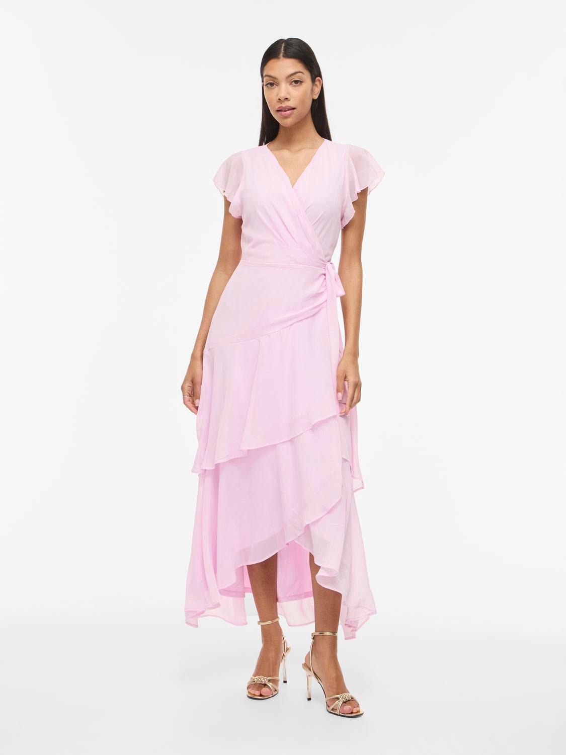 VIURA Long Dress - Cherry Blossom - VERO MODA & VILA Bergvik
